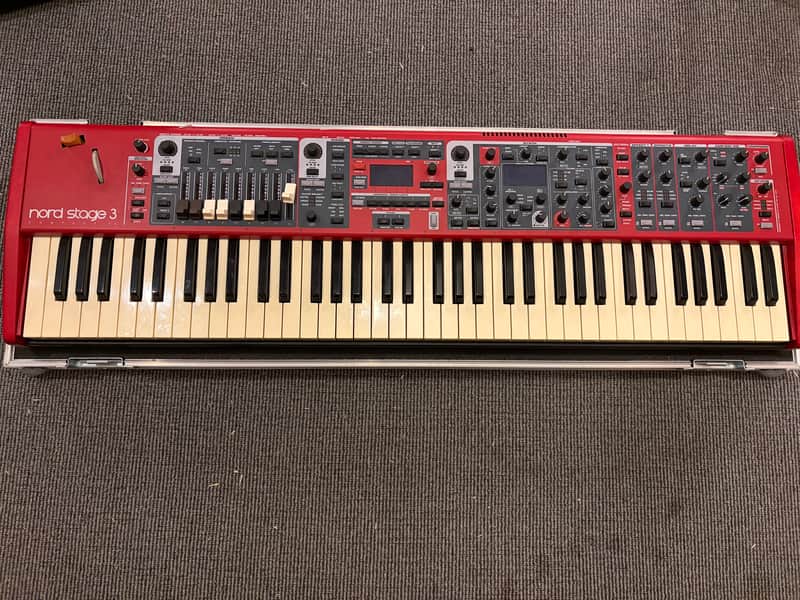 Nord Stage 3 SW73 Compact + THON FLIGHT CASE image 1