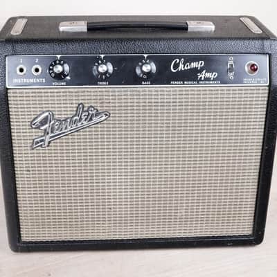 Fender Black Panel Champ 6-Watt 1x8" Guitar Combo 1965 image 2