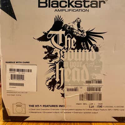 Blackstar HT-1 1W 1x8 Guitar Combo 2010s - Black image 5