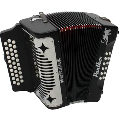 Hohner D40 Concertina Accordion G/C Keys | Reverb
