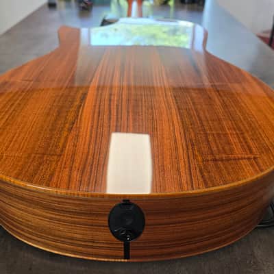 Taylor GS Custom Shop Grand Symphony 1 of 1 Tree Inlay Flame Hawaiian KOA and Hand Select Rosewood Masterbuilt Master Built Presentation American BTO Built-to-Order USA Acoustic-Electric Guitar image 10