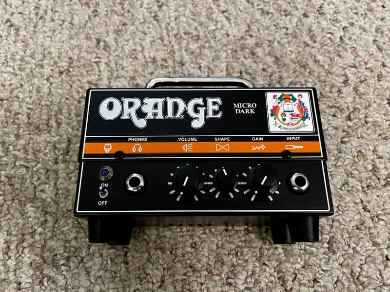 Orange Micro Dark 20-Watt Guitar Amp Head 2015 - Present - Black Bild 1