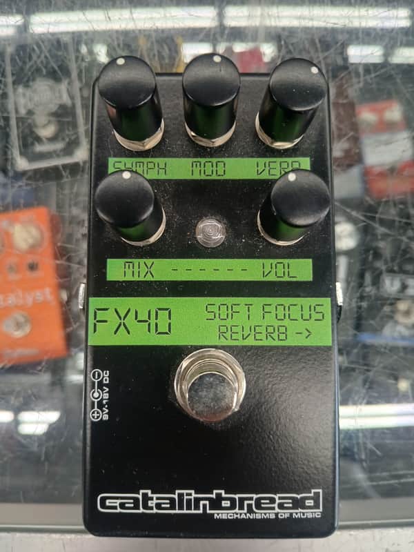 Catalinbread Soft Focus Reverb 2022 - Present - Black / Green | Reverb
