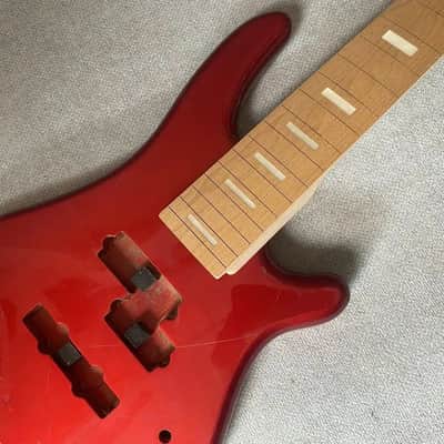 Red 5 String Tagima Basswood Body with Maple Neck image 19