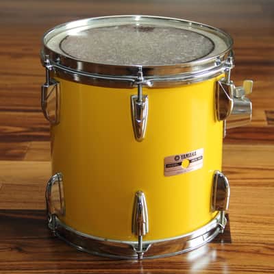 Yamaha TT810 Tour Custom Power 10x10" Rack Tom 1986 - 1990 - Mellow Yellow image 7