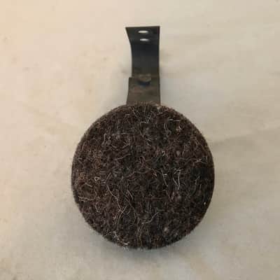 Vintage 60s 70s Ludwig Snare Drum Round Muffler Tone Control Mute, No Knob, 2 of 2 image 3