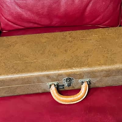 1956 Gibson Century 6 Lap Steel Salmon Pink image 5