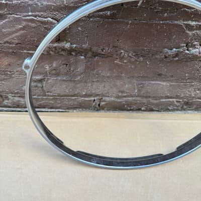 Unbranded 13" 5-Lug Chrome Drum Hoop Rim - Used, Good Condition image 2