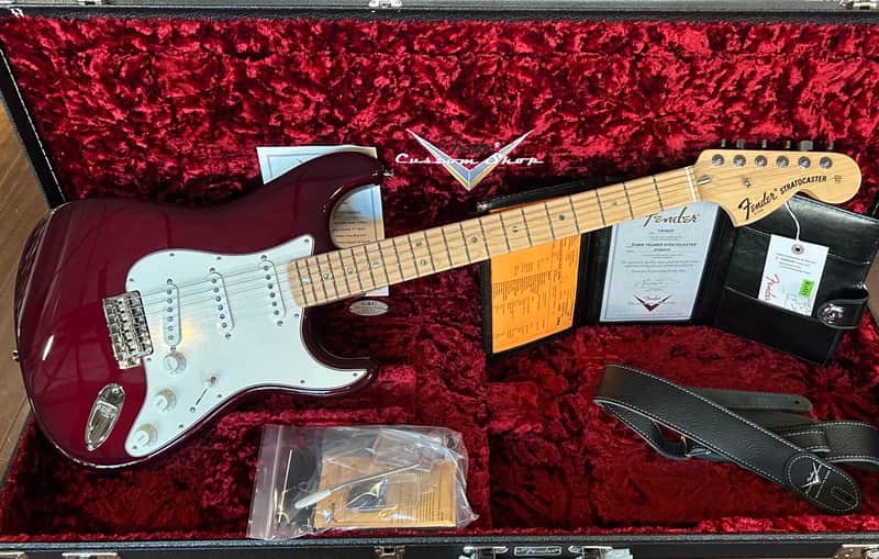 Fender  Custom Shop Robin Trower Stratocaster  2025 - Midnight Wine Red / 7lbs. 15.8oz. #R140315 image 1