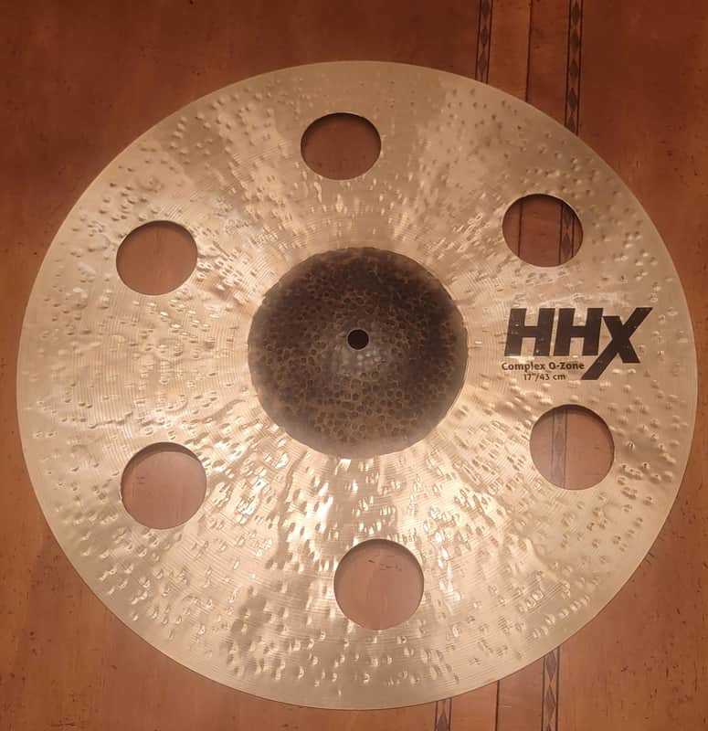 Sabian 17" HHX Complex O-Zone Crash Cymbal 2020 - Present - Natural image 1