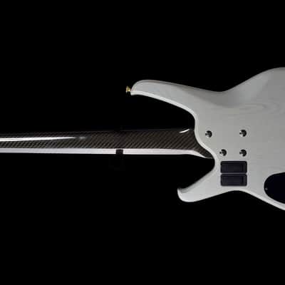 Status Graphite S2-Classic Bolt-On 5 Fretless 2007 - Sage Grey image 3