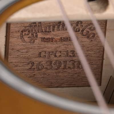 Martin GPC-13E Ziricote Burst #2639136 2022 image 13