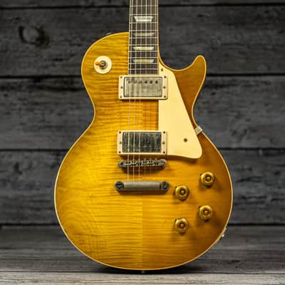 Gibson Custom Murphy Lab 1959 Les Paul Standard Reissue Heavy Aged - Green Lemon Fade image 1