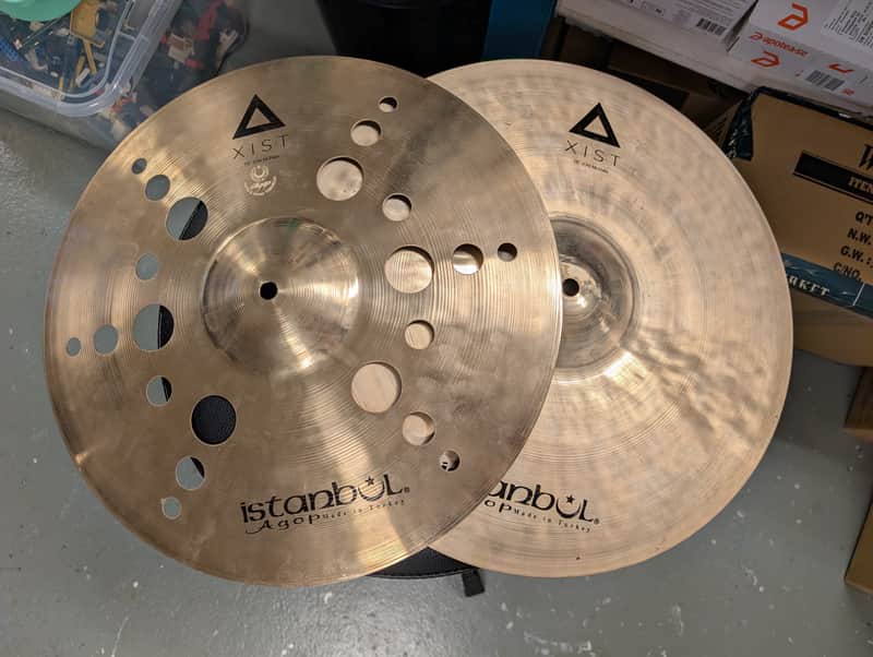 Istanbul Agop 16" Xist ION Hi-Hat (Pair) Brilliant image 1