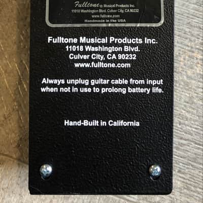 Fulltone Clyde Deluxe Wah 2004 - Present - Black image 7