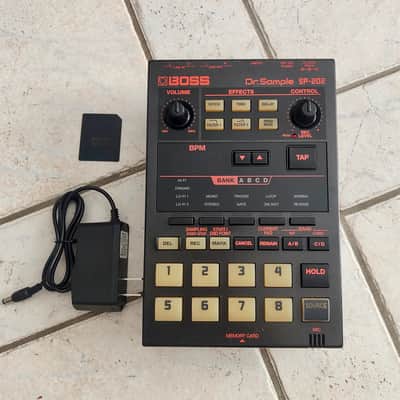 Boss SP-202 Dr. Sample 1998 - 2001 - Black image 2