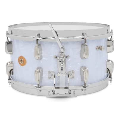 Slingerland Radio King 7x14" Single Ply Snare Drum SLFP0714SMK016 - White Marine Pearl image 2