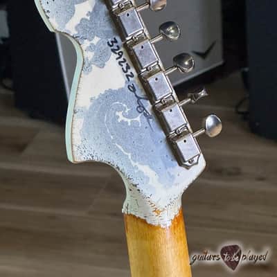 2023 Palir Imperial Jazzmaster-Style Lollar Blademaster Guitar w/ Case – Paisley image 6
