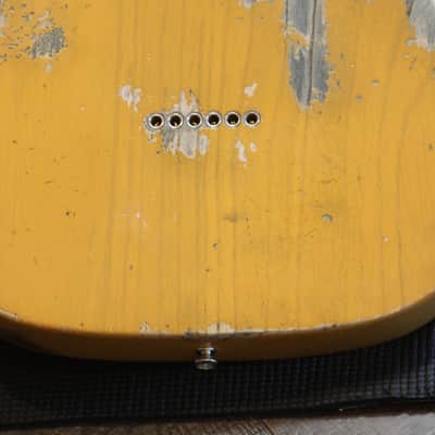 2019 Fender Custom Shop 53 Telecaster Time Machine 30th Anniversary Electric Guitar Heavy Relic Butterscotch Blonde + COA OHSC image 15