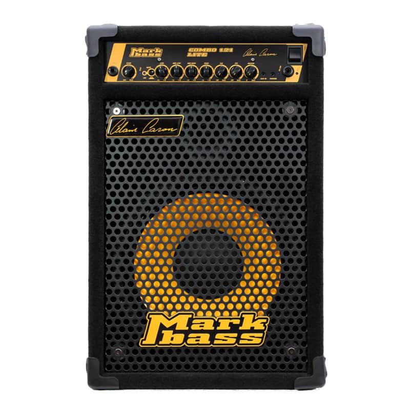 Markbass Combo 121 Lite Alain Caron Signature 300 / 500-Watt 1x12" Bass Combo image 1