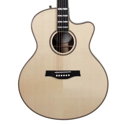 Godin Connaisseur MJ Acoustic-Electric Guitar - Natural w/Case image 1