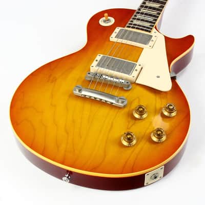 2003 Gibson BRAZILIAN ROSEWOOD 1958 Les Paul Standard Reissue R8 58 Custom Shop Reissue Sunburst image 19