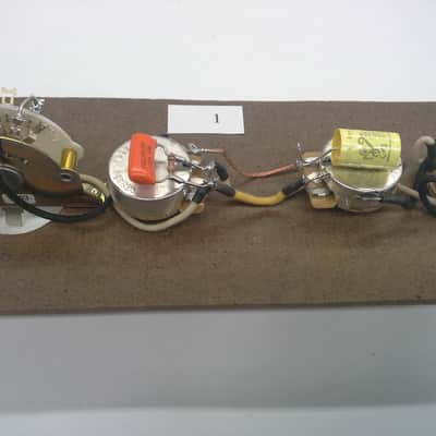 Tele Style Guitar Wiring Harness w/4 Way Switch  Free USA Shipping image 1