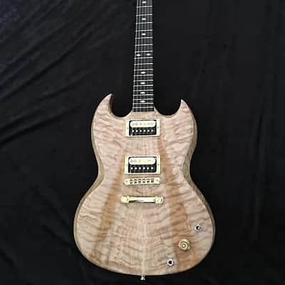 the Slick-60 BD/SG Supreme Guitar By Black Diamond 25-yrs Hand Crafting guitars In America w/Quilted Maple Top & case image 9