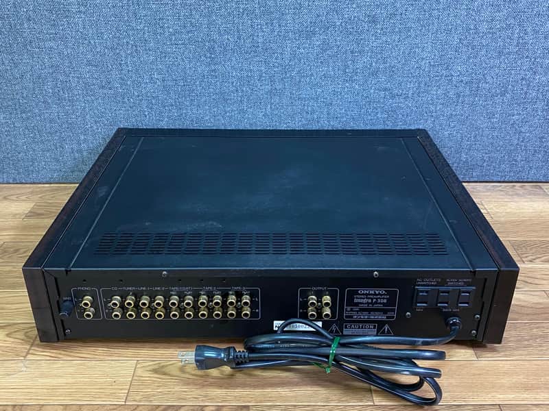 Onkyo Integra P-308 Stereo Control Amplifier in Excellent | Reverb