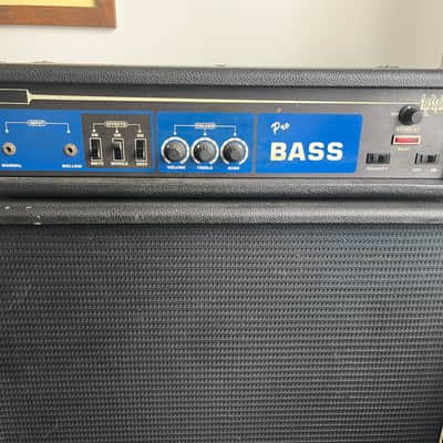 Risson Pro Bass 1980s Solid State Head and Matching 215 Cab Vintage and Rare California Made - Sounds like a Sunn image 2