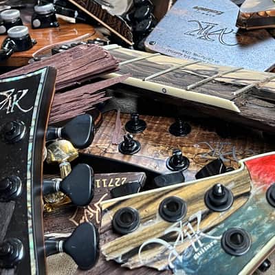 ViK Custom Guitar Parts - Mostly broken headstocks image 6