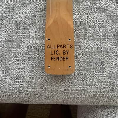 Allparts SRO-21B Aged ‘64-‘65 Strat MIJ Neck w/ Binding Nitro image 5
