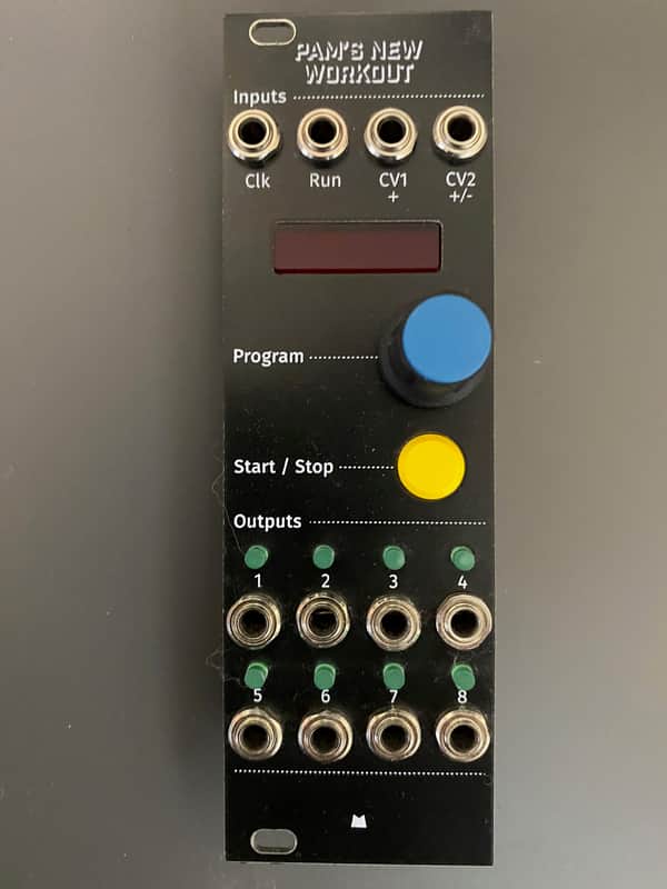 ALM/Busy Circuits ALM017 Pamela's NEW Workout Master Clock & Modulator Eurorack Synth Module 2017 - Present - Silver