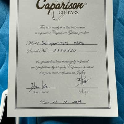 2019 Caparison Dellinger JSM Joel Stroetzel Signature image 5