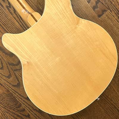 RARE! 1974 Rickenbacker 360/12 - Mapleglo (TIME CAPSULE CLEAN) w/ OHSC image 12