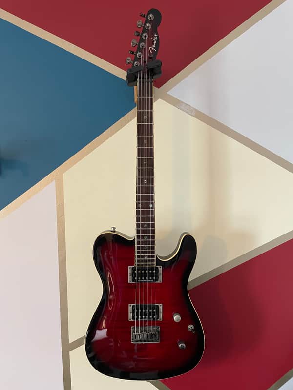 Fender Special Edition Custom Telecaster FMT HH with Rosewood Fretboard 2016 - 2018 - Black Cherry Burst image 1