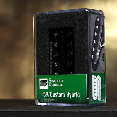 Seymour duncan  TB-16 59 Custom Hybrid Bridge Trembucker Black Humbucker Pickup