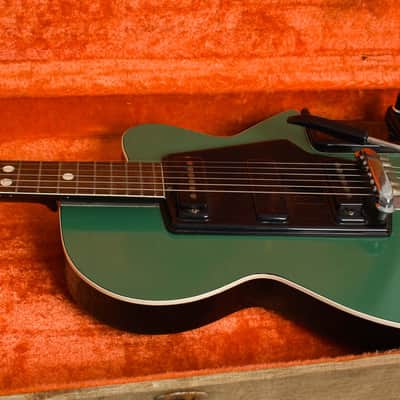 Wandre Soloist Semi-Hollow Body Electric Guitar (1964), period hard shell case. image 14