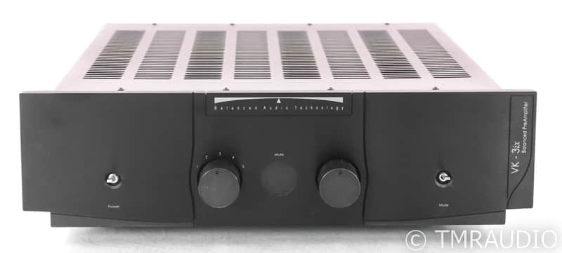 BAT VK-3ix Stereo Tube Preamplifier; Remote; Black; VK3IX (SOLD2) image 1