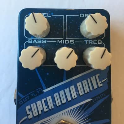 Subdecay Super Nova Drive V2 Class A Overdrive Rare Blue Guitar Effect Pedal image 2