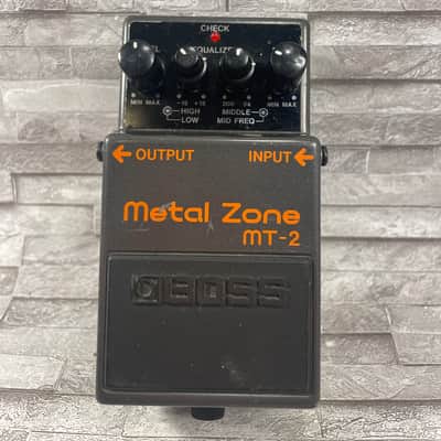 Boss MT-2 Metal Zone (Silver Label) 1991 - Present - Black image 3