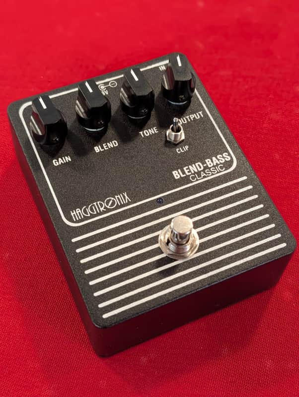 Haggtronix Blend-Bass Overdrive Boost image 1
