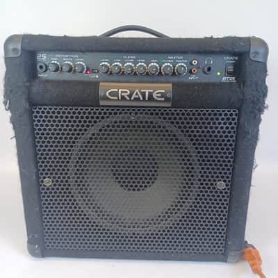 Crate BT25 Bass Amplifier 2 Channel Combo Amp 4Band EQ 25Watts 10"Speaker+Inputs image 8