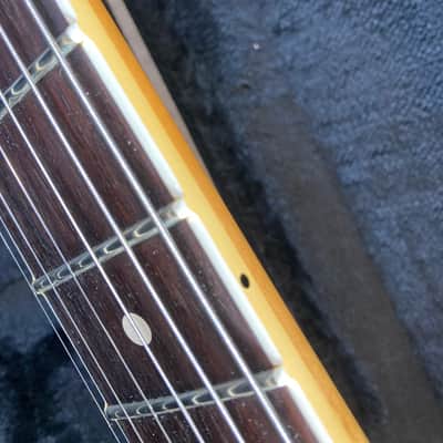 LEFTY Strat, Fender Custom Shop flame maple bound neck, CuNiFe pick ups, MJT image 11