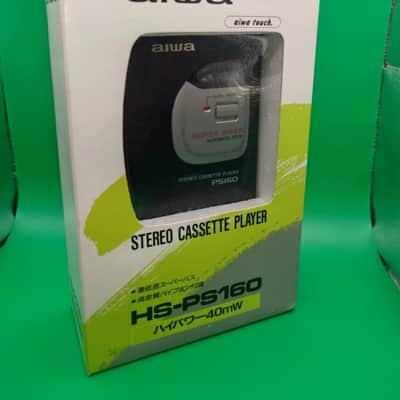 High Output AIWA HS-PS160 Stereo Cassette Player Super Bass Working Tested image 1