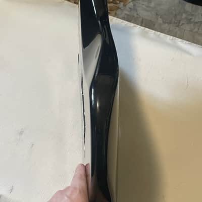 1988 Fullerton USA Fender American Stratocaster Black Guitar Body 2 Post Tremolo Ready image 13