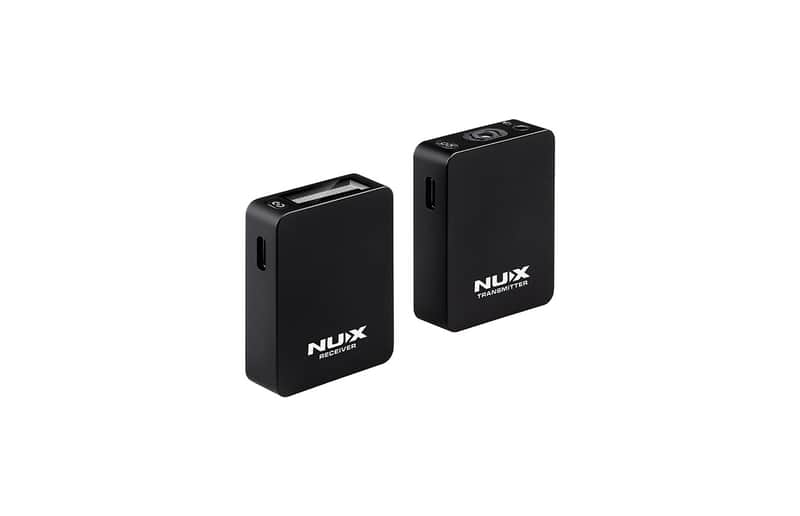 NUX B-10 Vlog 2.4GHz Wireless Vlog Microphone System Lavalier Microphone image 1