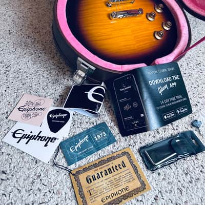 Epiphone Limited Edition 1959 Les Paul Standard Electric Guitar - Aged Dark Burst image 9
