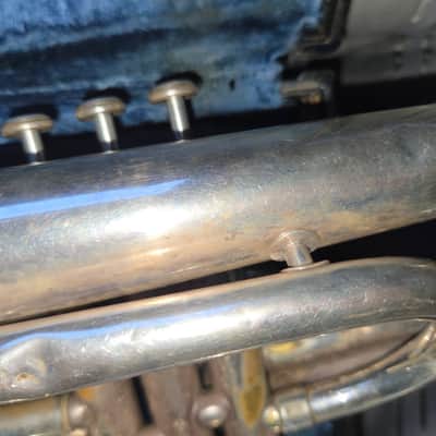 YAMAHA YMP-202M marching mellophone, VGood playing condition image 13