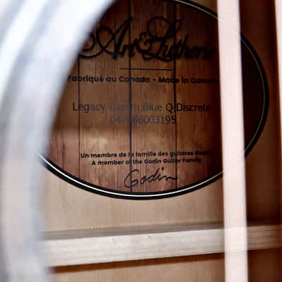 Art & Lutherie Legacy Q-Descrete - Denim Blue image 9